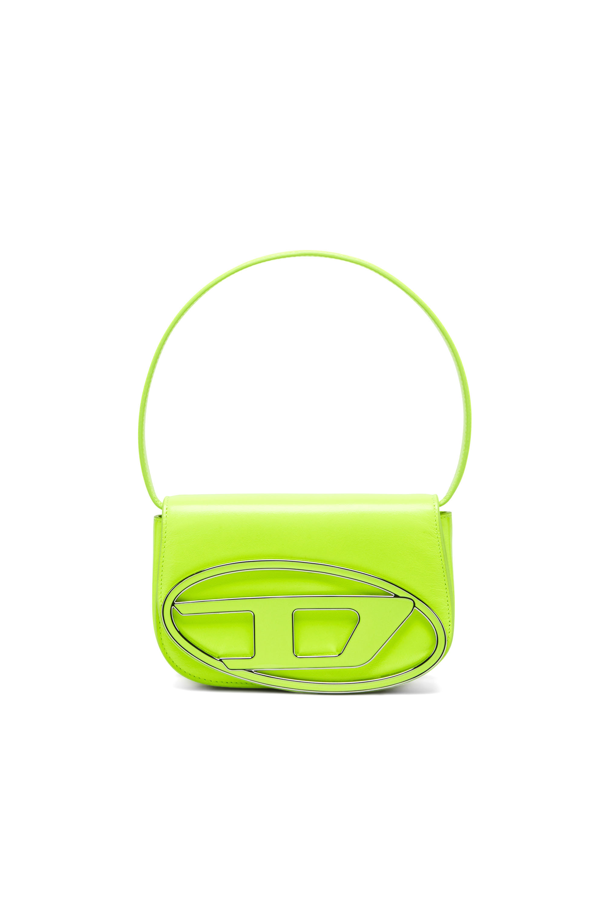 1DR - Iconic shoulder bag in neon leather | Diesel US