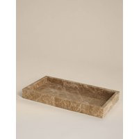 M&S Large Marble Trinket Tray Brown | Marks & Spencer (UK)