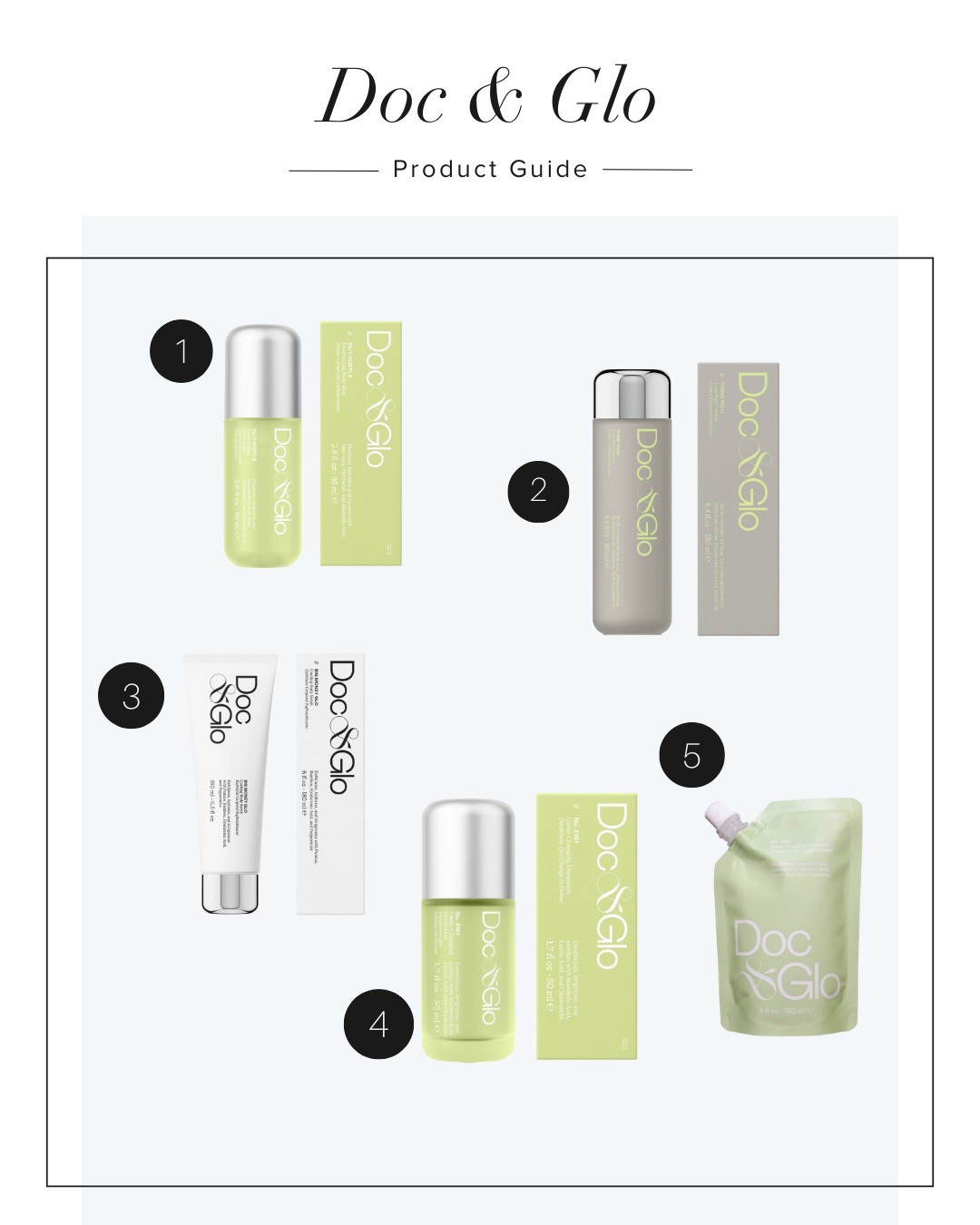My must have essentials from Doc&Glo! 

#LTKBeauty #LTKActive