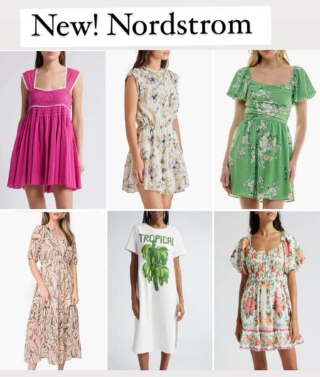 Nordstrom summer dresses! Wedding guest dress, shower guest dress, party dress, vacation dress 

#LTKSeasonal