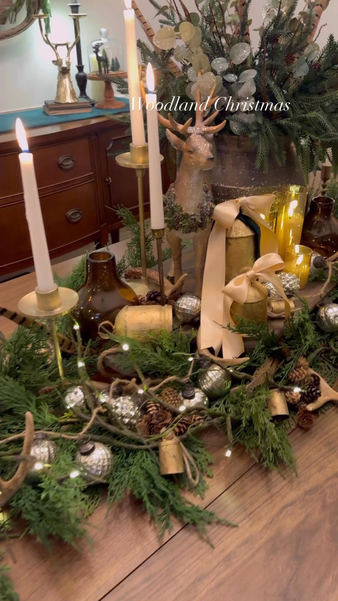 I’m excited to share this year’s
 dining room tablescape. The woodland vibes speak to my soul and give me all the cozy feels  

#LTKWatchNow #LTKHoliday #LTKHome