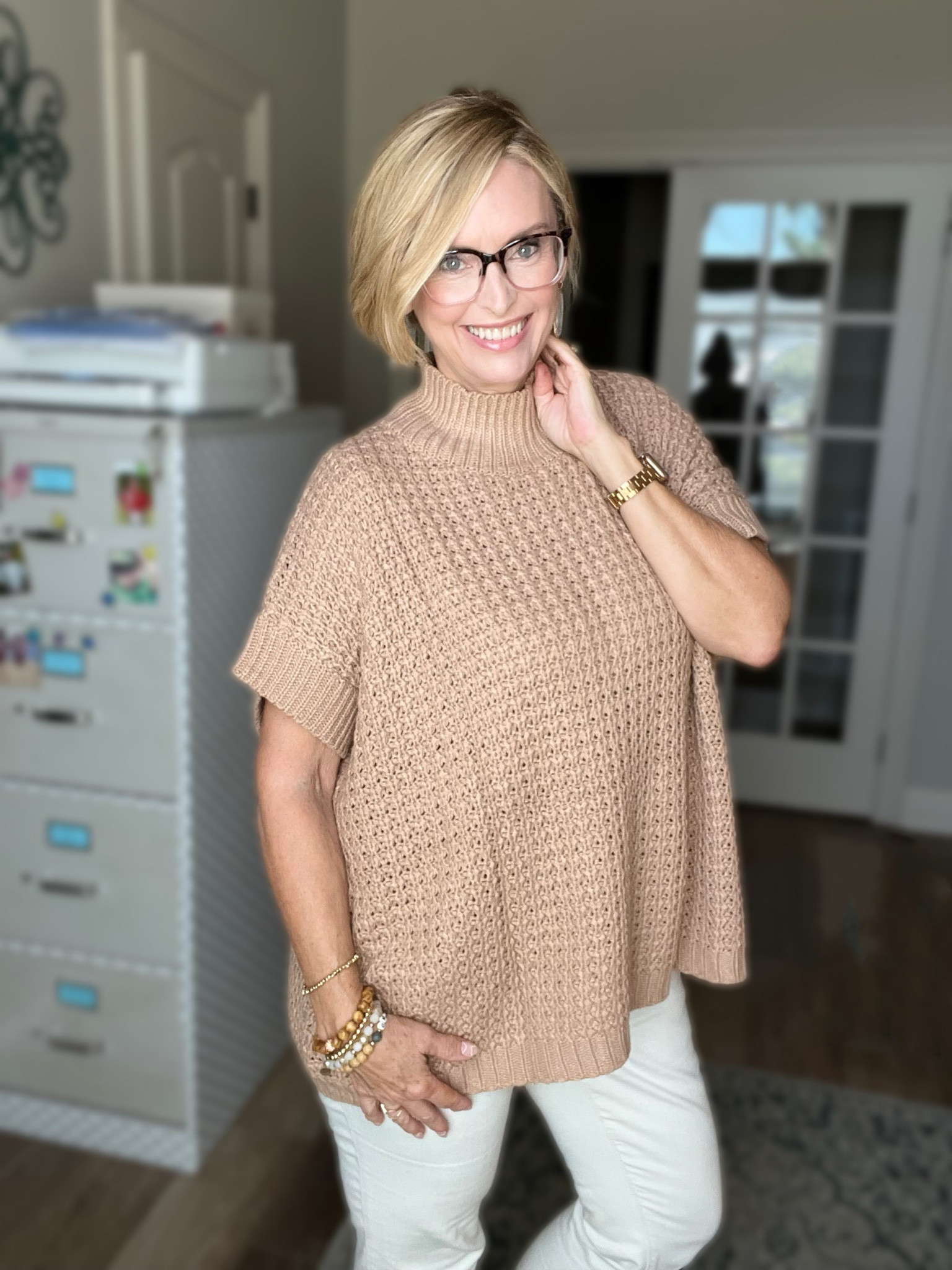 If you buy only one sweater this fall, make it this one! Super comfy and extremely versatile, it’ll take you right through the season. Several colors available too. 

#LTKmidsize #LTKworkwear #LTKSeasonal