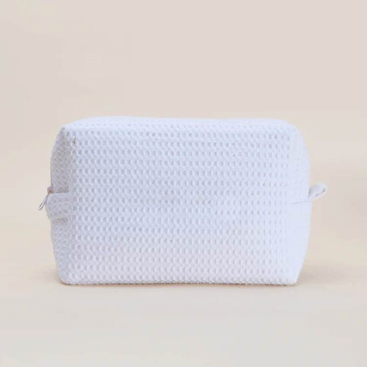 Classic Monogram Waffle Pouch | Abbode