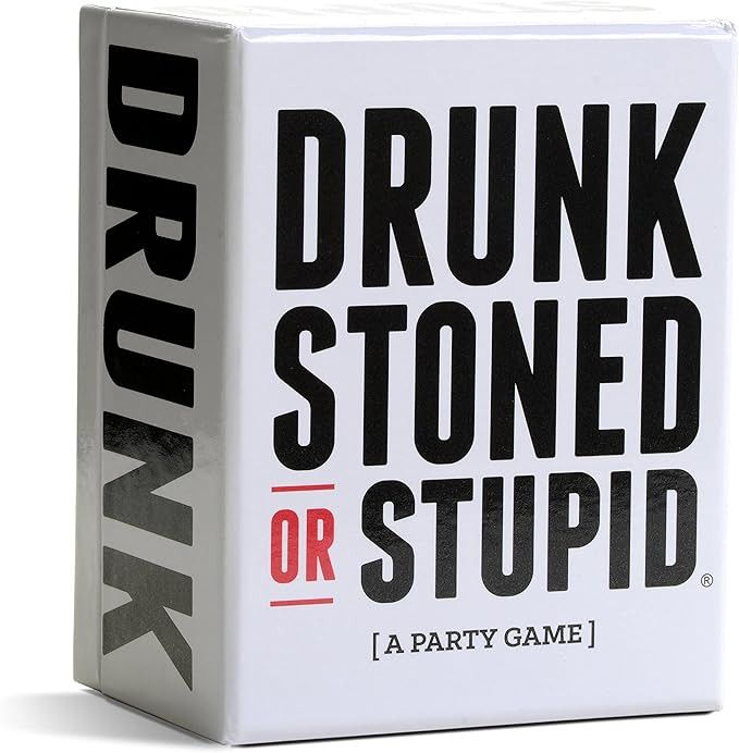 Drunk Stoned or Stupid | A Party Game to Call Out Your Friends | 250 Fun Party Prompts Cards for ... | Amazon (US)