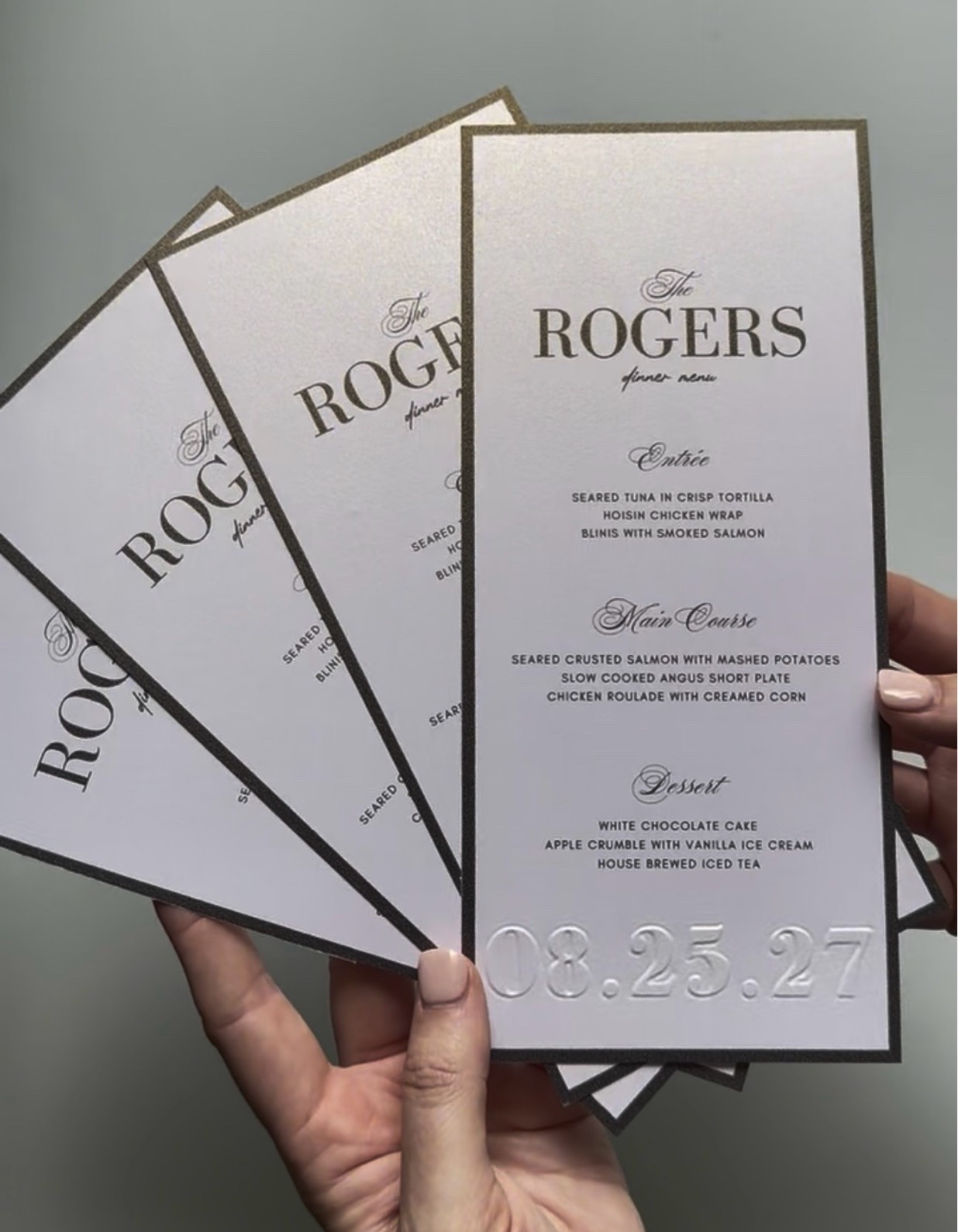 DIY Embossed Menus ✨🍽️

#LTKWedding