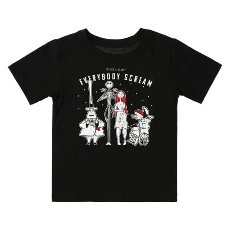 Disney The Nightmare Before Christmas 'Everybody Scream' Kid's Halloween Graphic Tee | Five Below