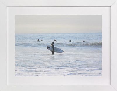 Early morning surfer, Venice Beach Art Print | Minted