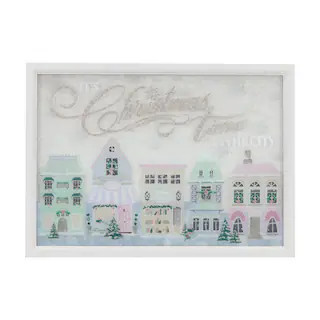 It's Christmas Time in the City House Wall Sign by Ashland® | Michaels Stores