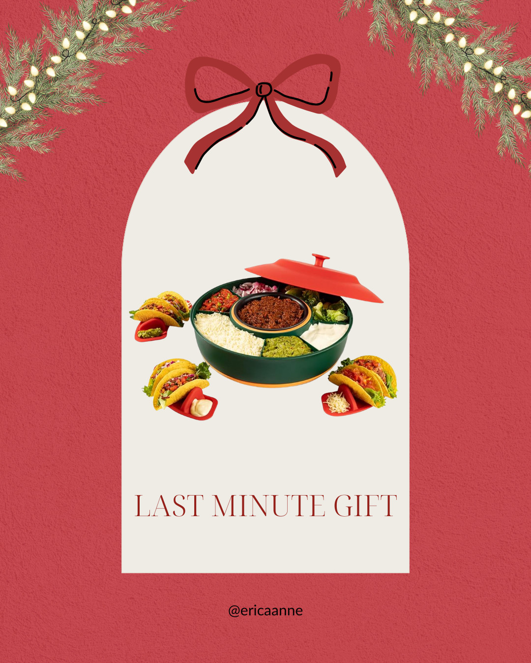 Last-minute gift idea for the taco lover in your life 🌮🎄 This is such a fun and easy gift that’s perfect if you’re short on time but still want something they’ll actually love. Linked for quick and easy shopping! 

 #LTKGiftGuide #LTKHoliday #LTKfoodie