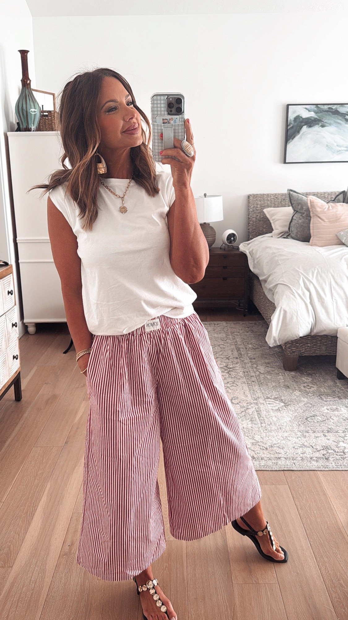 white target tank, amazon pants, and walmart coin sandals linked! ♥️

#LTKSummerEdit #LTKSaleAlert #LTKStyleTip