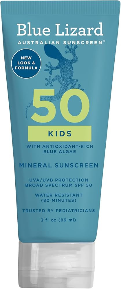 Blue Lizard Kids Mineral SPF Lotion 3 oz - SPF 50+ | Amazon (US)