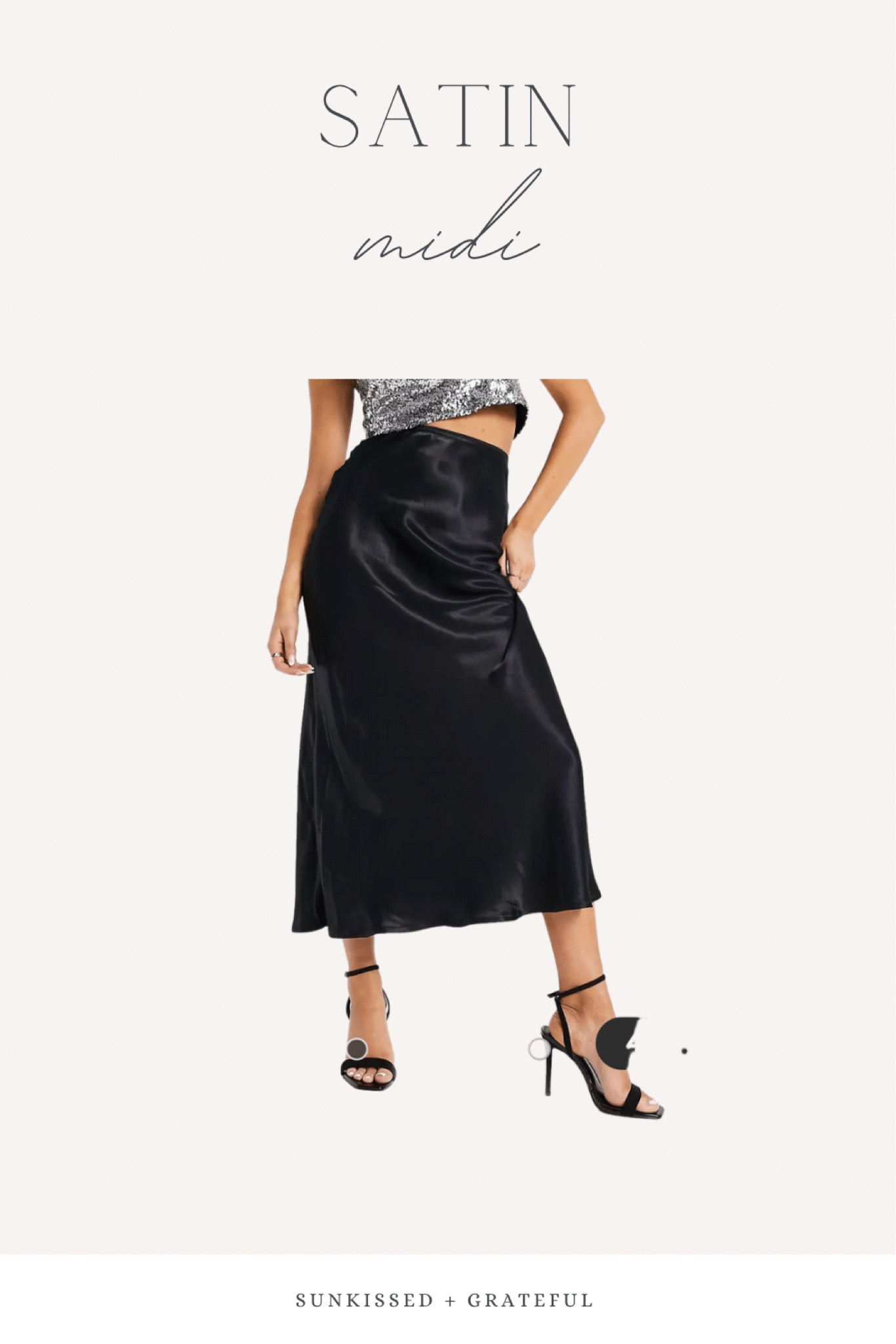 Satin midi from asos 

#LTKwedding #LTKunder100 #LTKstyletip