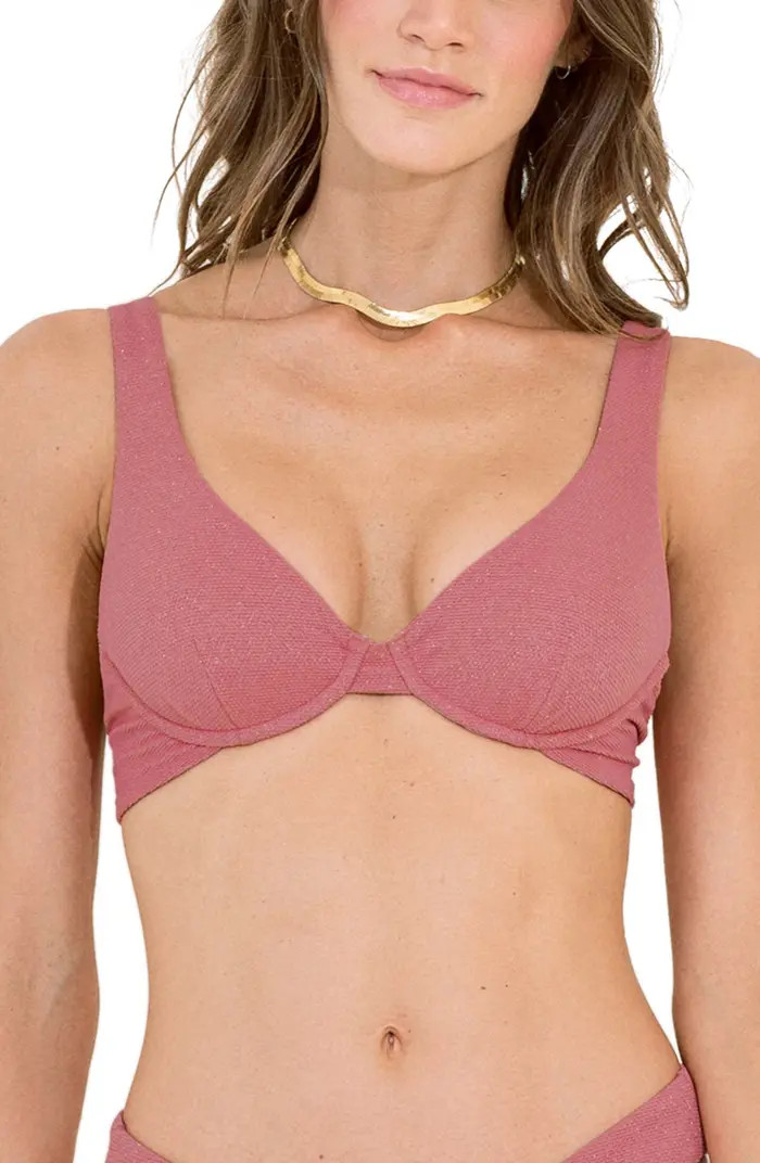 Maaj Watermelon Macerenna Underwire Reversible Bikini Top | Nordstrom Rack