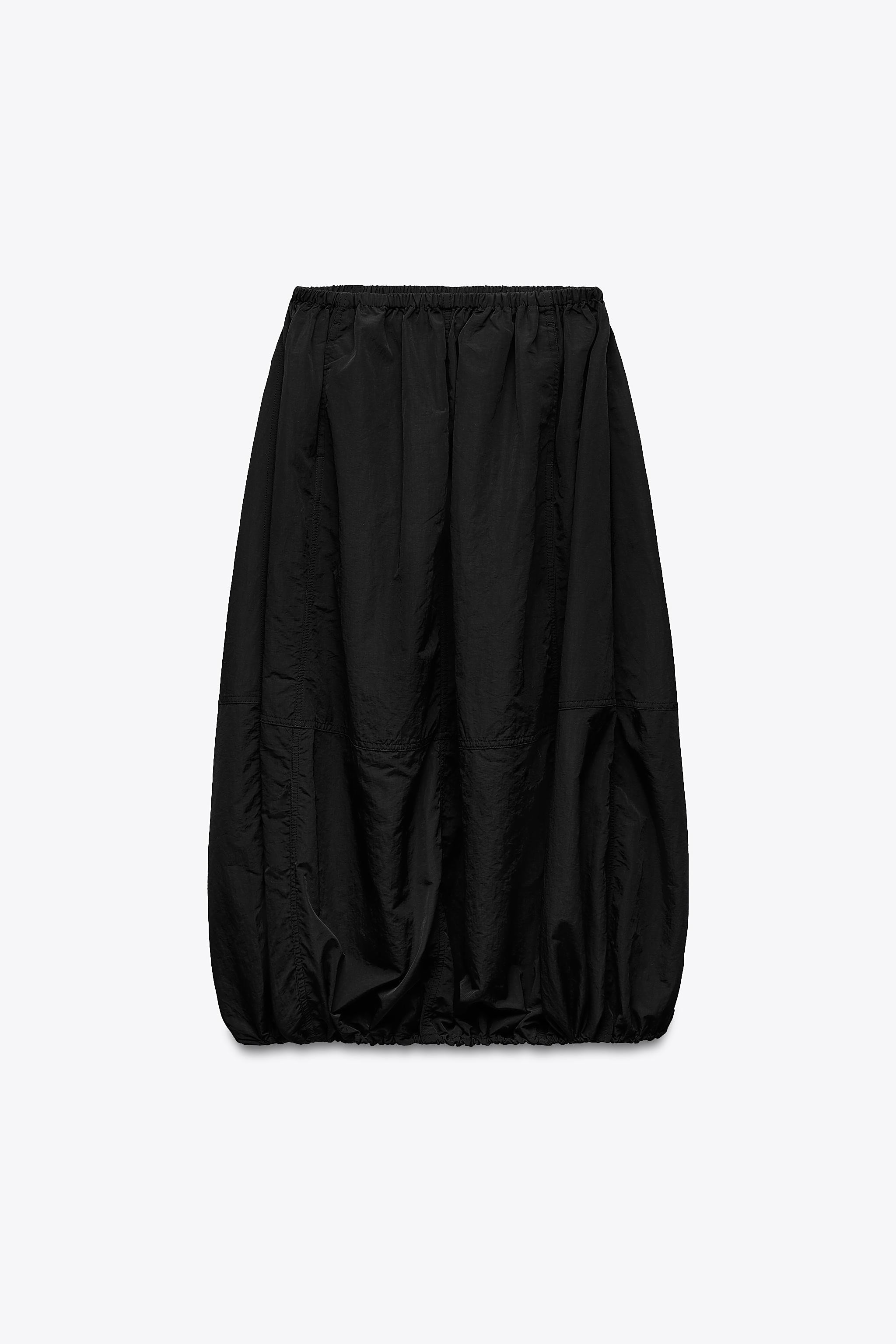 TOGGLE NYLON SKIRT | Zara US