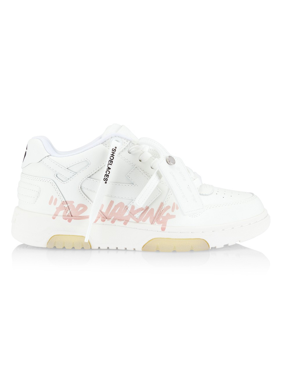 Women's Out Of Office "For Walking" Sneakers - White Pink - Size 6 | Saks Fifth Avenue