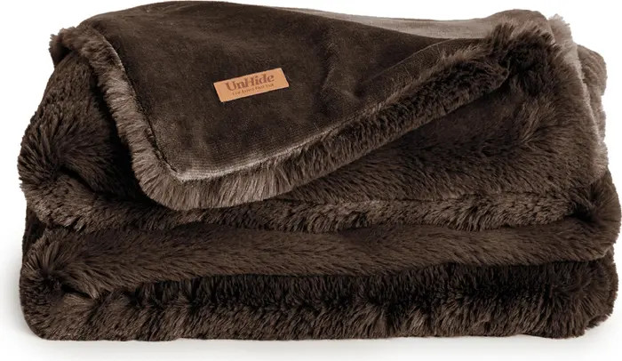 The Marshmallow 2.0 Medium Faux Fur Throw Blanket | Nordstrom