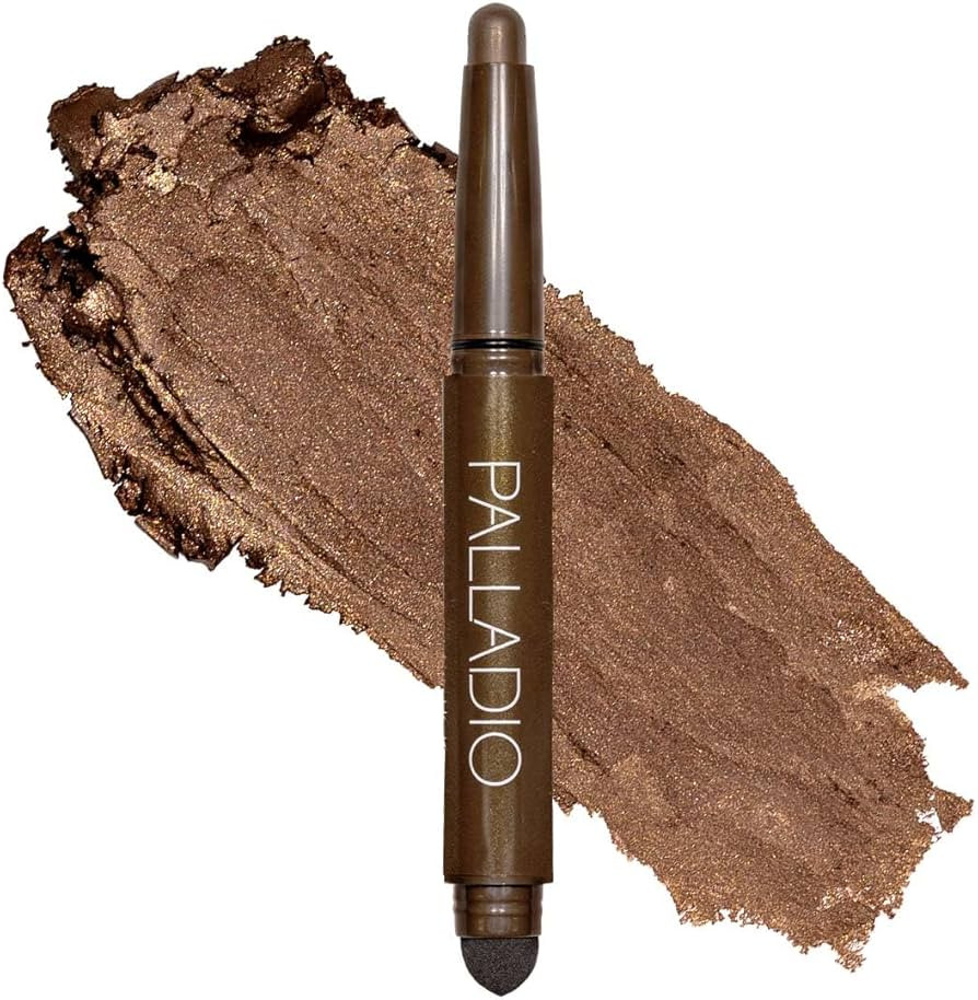 Palladio Waterproof Eyeshadow Stick with Blending Sponge, Long Lasting & Effortless Application, ... | Amazon (US)