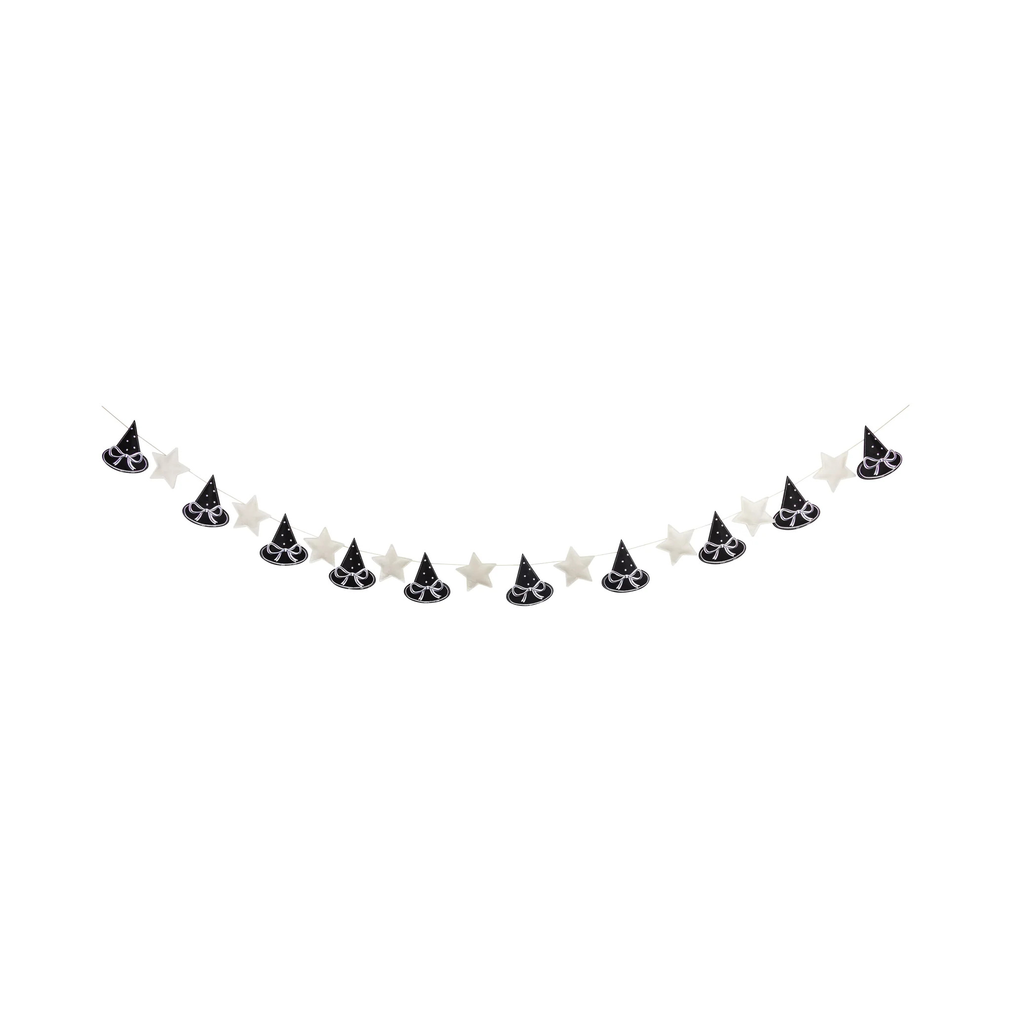 Puffy Felt Witch Hats Banner | My Mind's Eye