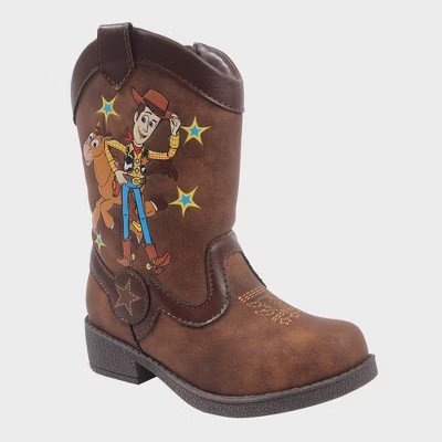 Toddler Toy Story Boots - Brown | Target