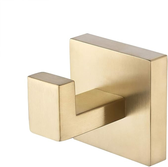 KES Towel Hook Single Coat Robe Hook for Bathroom and Kitchcen Hanging SUS304 Stainless Steel Wal... | Amazon (US)