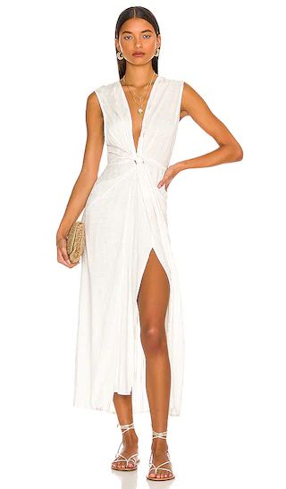 Down The Line Cover Up in Cream | Revolve Clothing (Global)