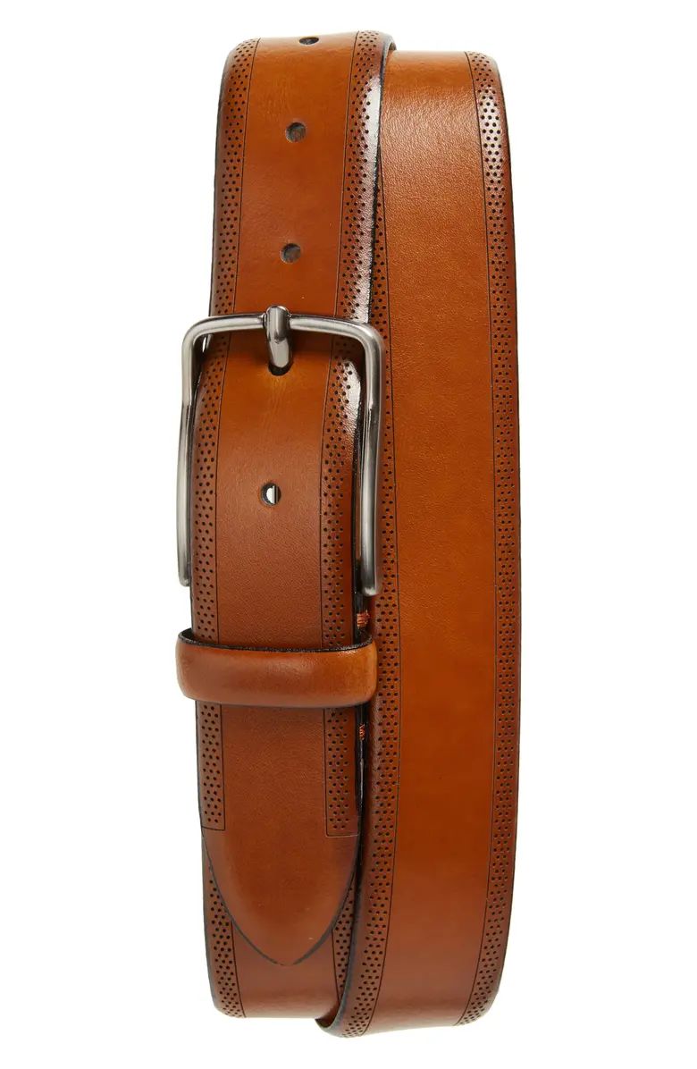 Perforated Leather Belt | Nordstrom