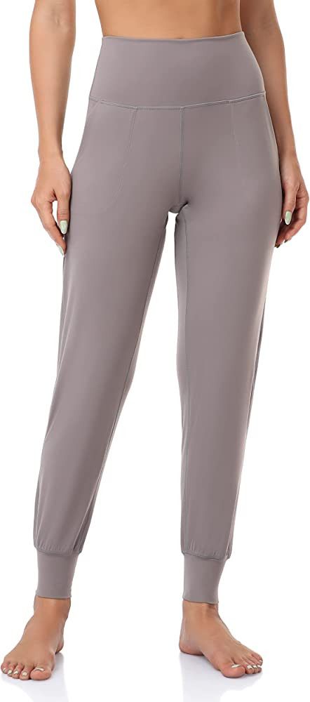 Colorfulkoala Women's Buttery Soft High Waisted Joggers with Pockets Lightweight Sweatpants & Lou... | Amazon (US)