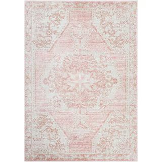 Tennyson Rose 9 ft. x 12 ft. Indoor Area Rug | The Home Depot