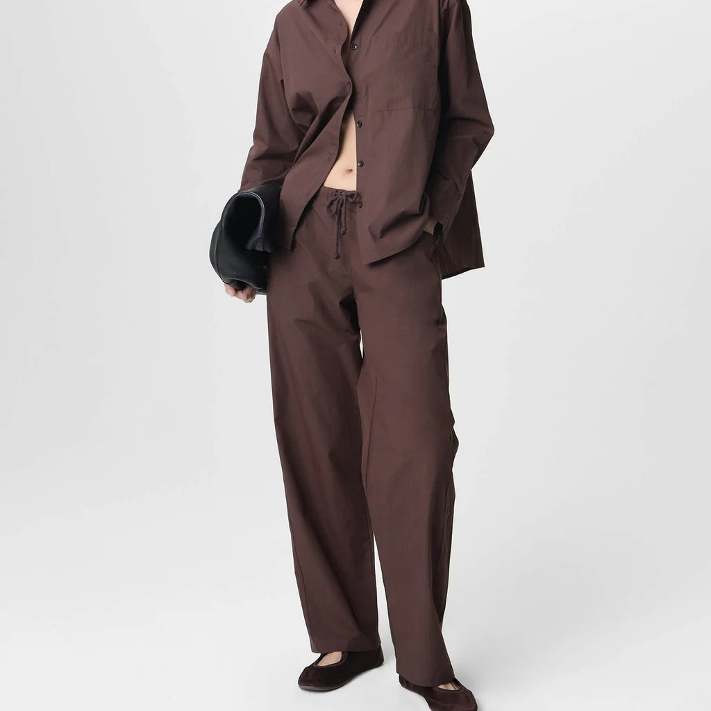 Organic Poplin Essential Pant | MATE The Label