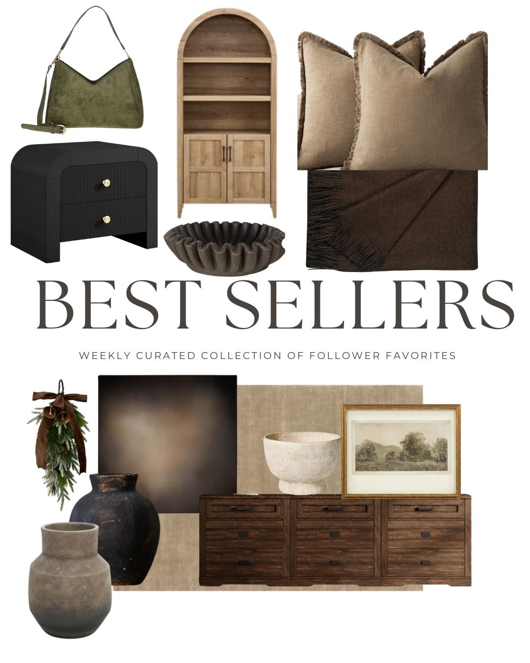 This week’s best sellers are all about timeless textures and warm, earthy tones 🤎 From cozy throws to statement furniture, here’s what you’ve been loving most lately.

#WeeklyBestSellers
#FollowerFavorites
#HomeDecorInspo
#LTKBestSellers
#NeutralHomeStyle
#CozyChicDecor
#MoodyInteriors
#TimelessDesign
#ModernOrganicHome
#HomeInspoDaily

#LTKHome #LTKU #LTKStyleTip