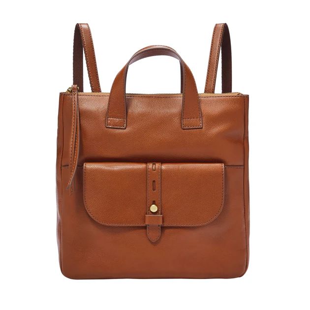 Fossil Women's Hunter Leather Backpack | Shop Premium Outlets