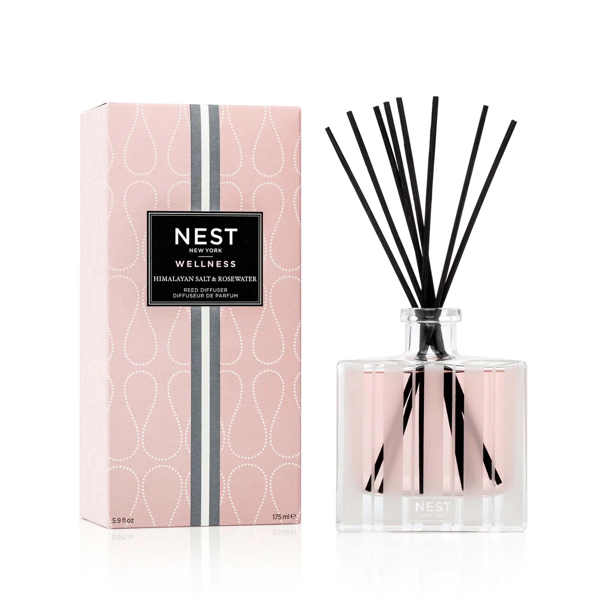 Himalayan Salt & Rosewater Reed Diffuser | NEST Fragrances