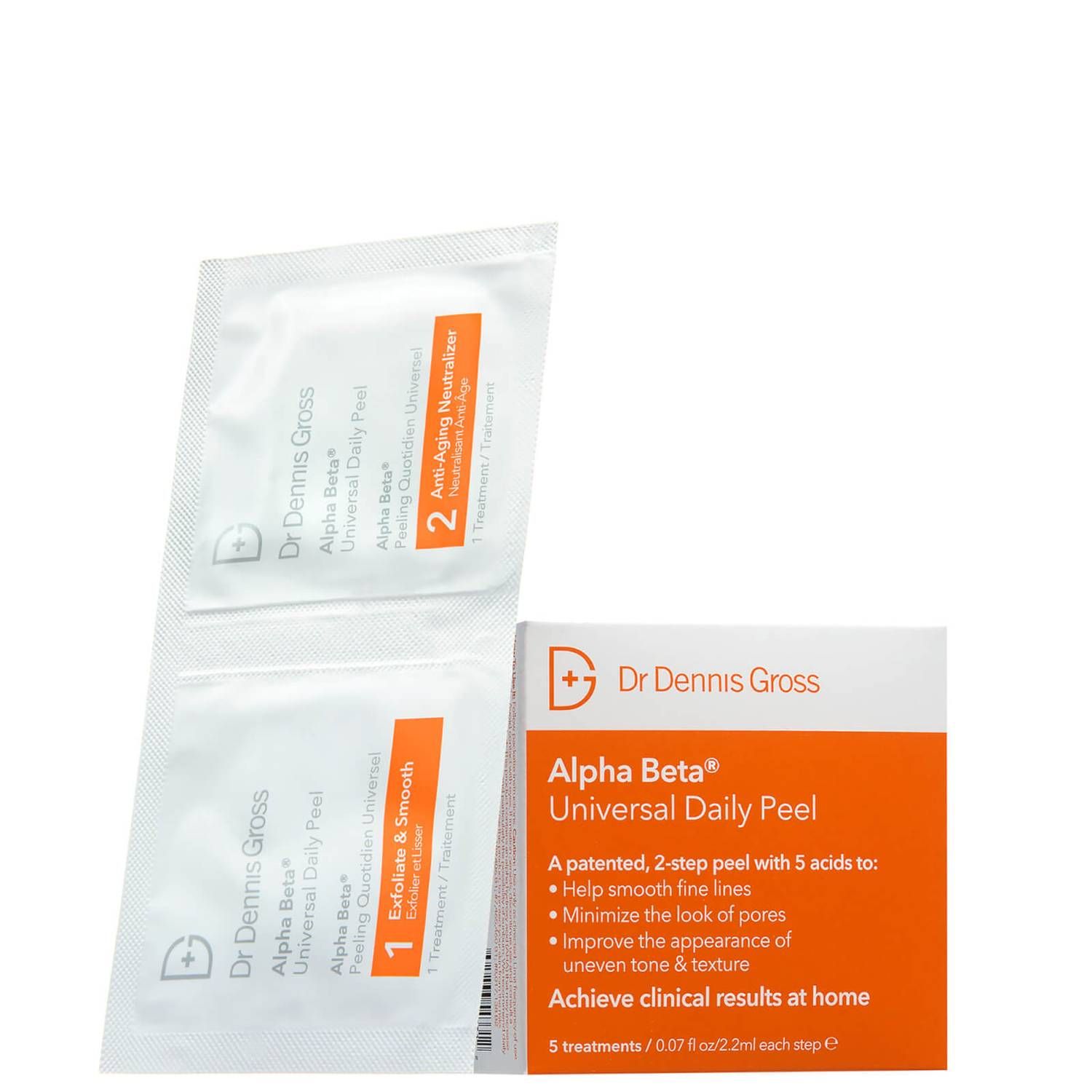 Dr Dennis Gross Skincare Alpha Beta Universal Daily Peel (Pack of 5) | Cult Beauty