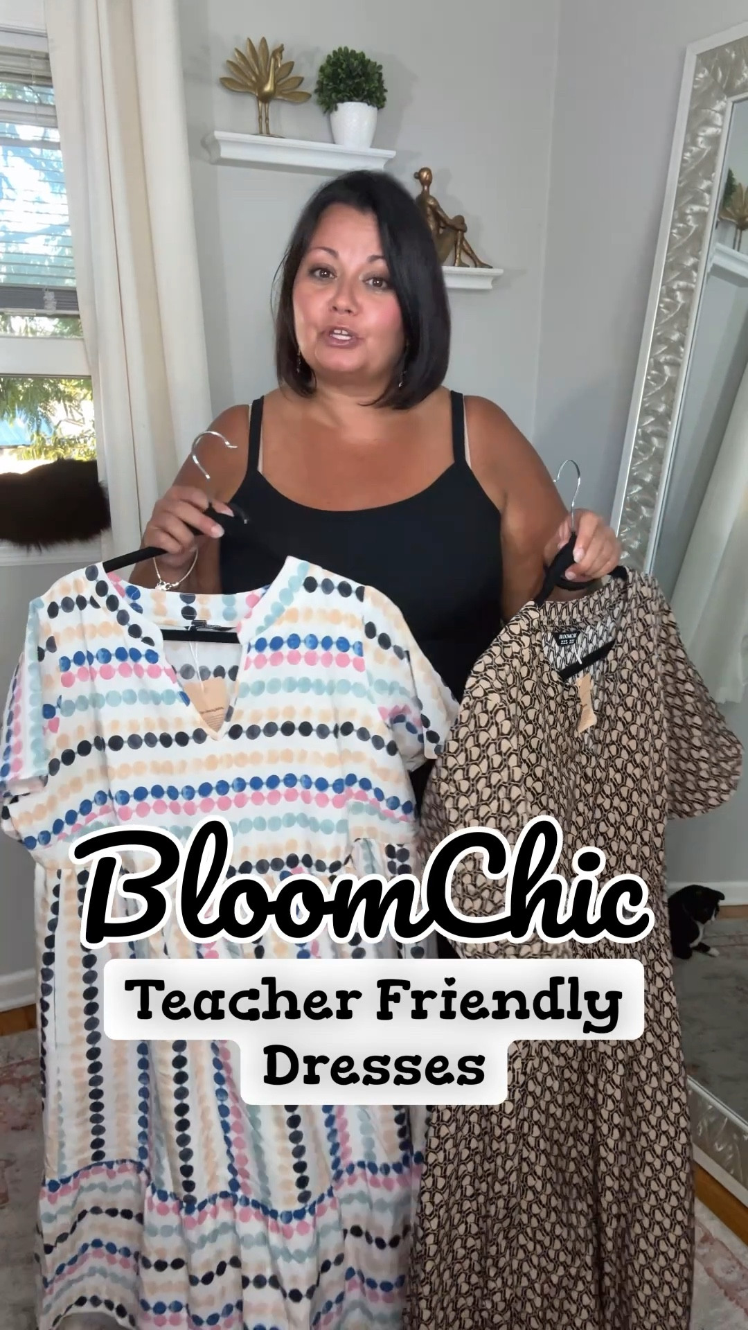 These dresses are perfect for the classroom, the office, the weekend, or wherever else you’re looking to go! 
I’m wearing a size 1x in both. I love every dress I’ve ever received from @bloomchic! 

#LTKWorkwear #LTKPlusSize #LTKMidsize