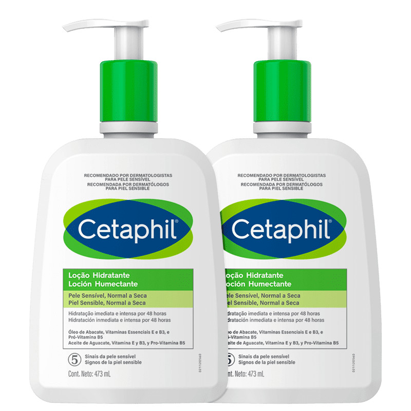 Kit com loção hidratante para corpo e face, indicado para peles equilibradas e secas. | Beleza Na Web (BR)