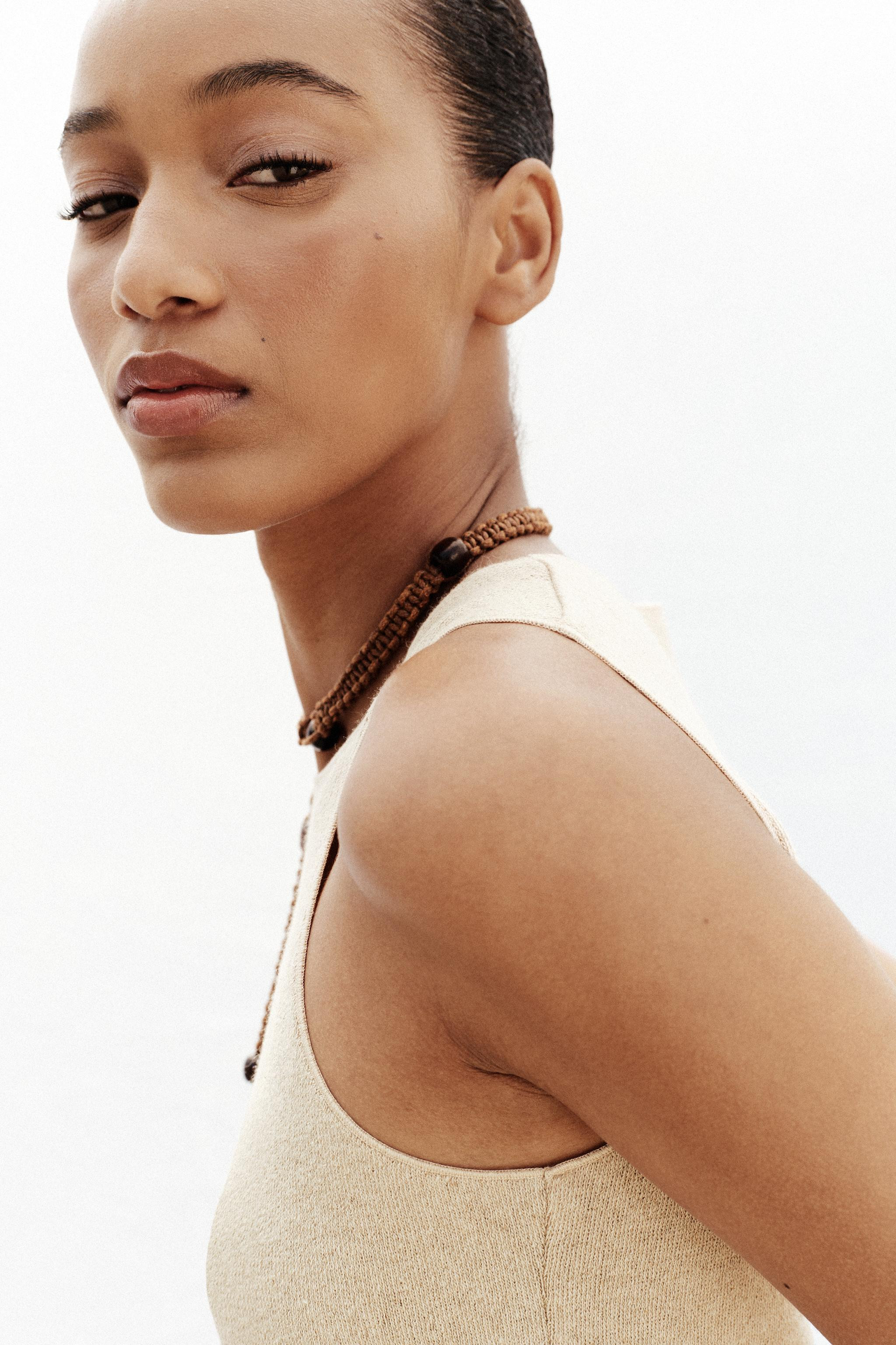 Z1975 CONTRAST MID-WAIST WIDE-LEG JEANS | Zara Canada