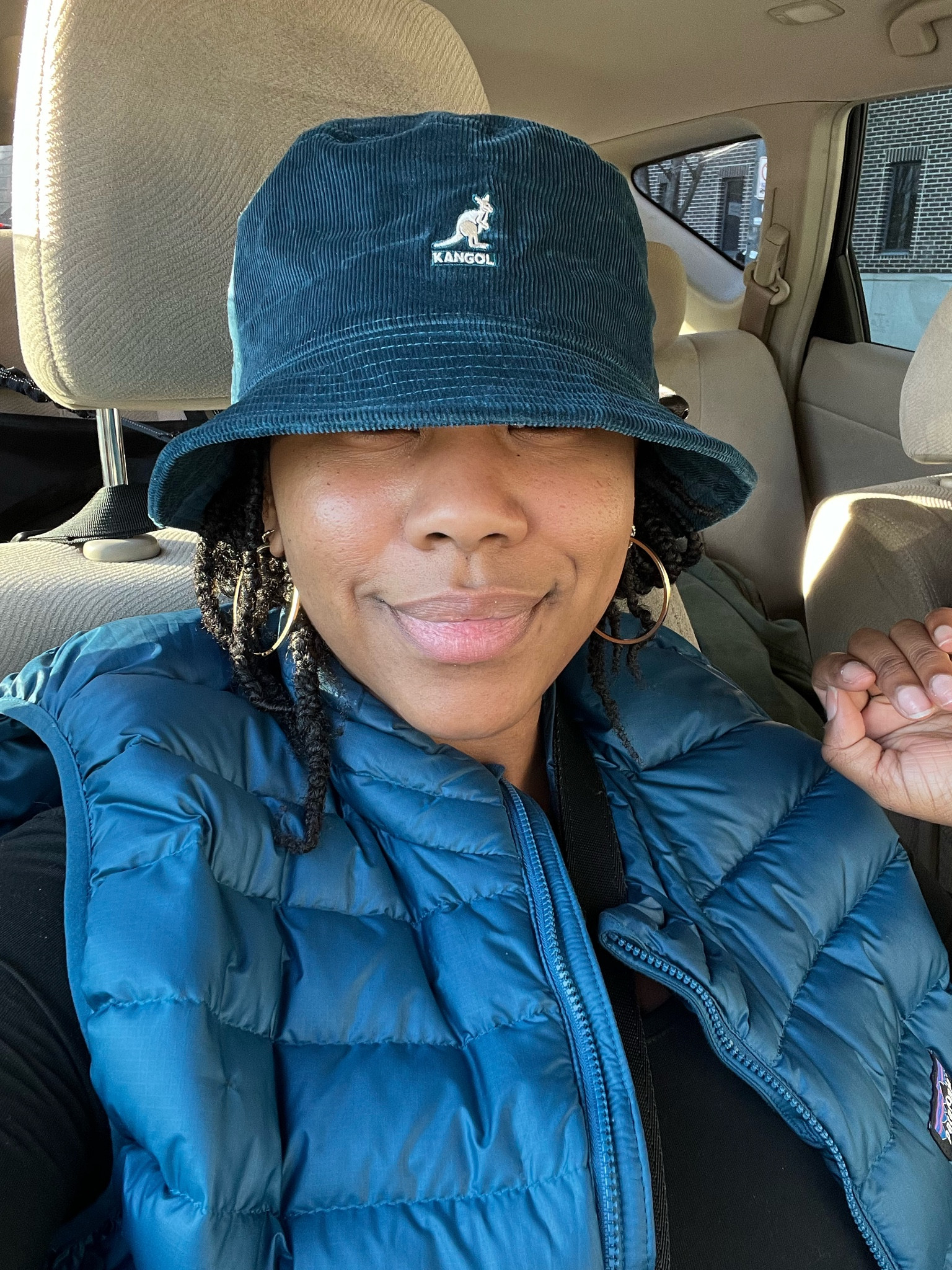 A cozy, cool hat 🧢 Style tip: add texture and color to your errands outfits! This corduroy texture on this blue elevates any errands outfit.  

#LTKstyletip #LTKSeasonal