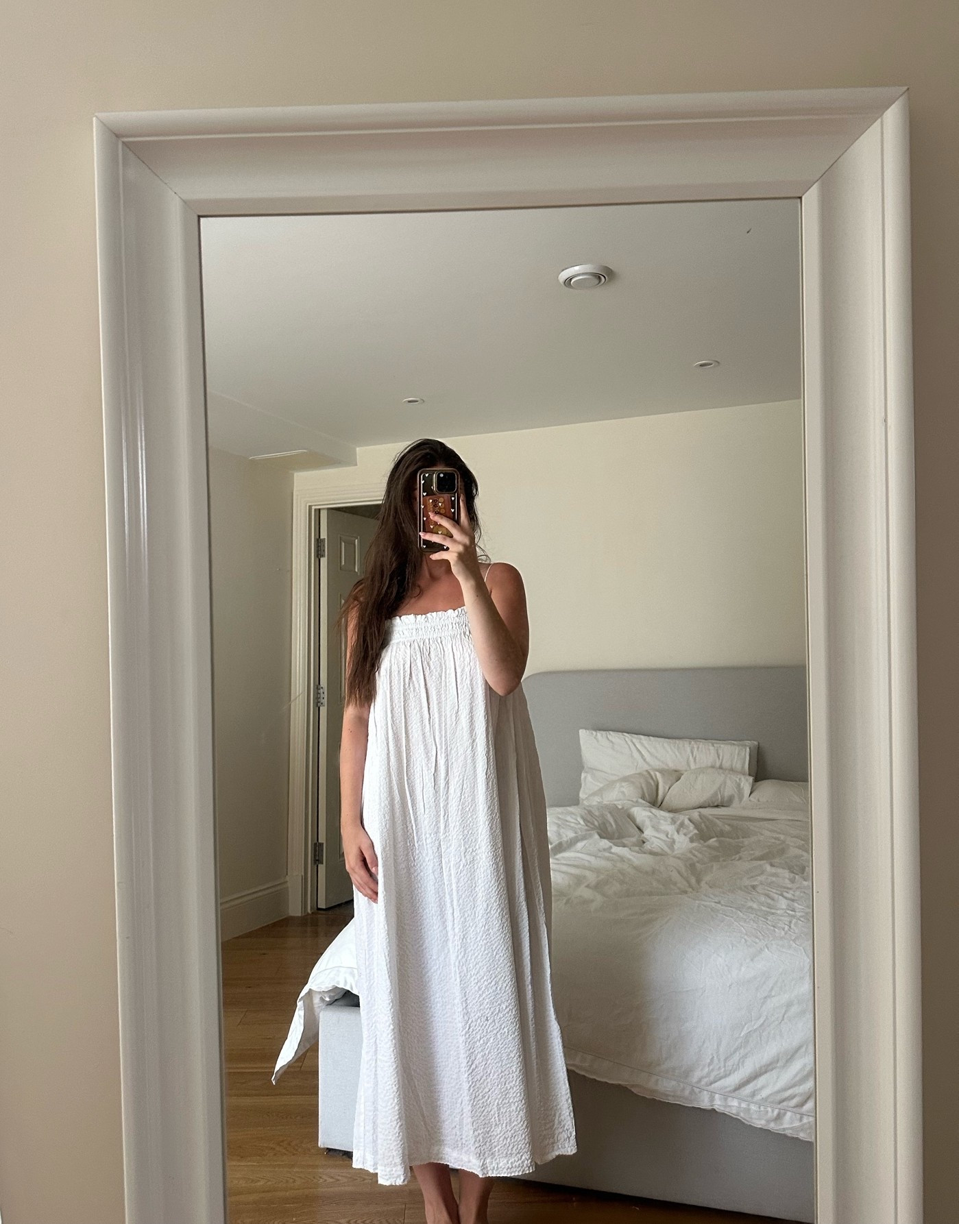 European Summer Outfit Inspo | The kind of dress that makes you want to book a flight to the South of France 🤍✈️ Lightweight, effortless and perfect for hot summer days. Linked on my LTK 

#LTKTravel #LTKHoliday #SummerDress #EuropeanSummer #SouthOfFranceStyle #CapsuleWardrobe #MinimalStyle #VacationOutfit #HolidayStyle #LTKFashion

#LTKsummer #LTKeurope #LTKdresses