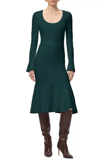 Herve Leger The Alena Dress in Viridian at Nordstrom Rack, Size X-Small | Nordstrom Rack