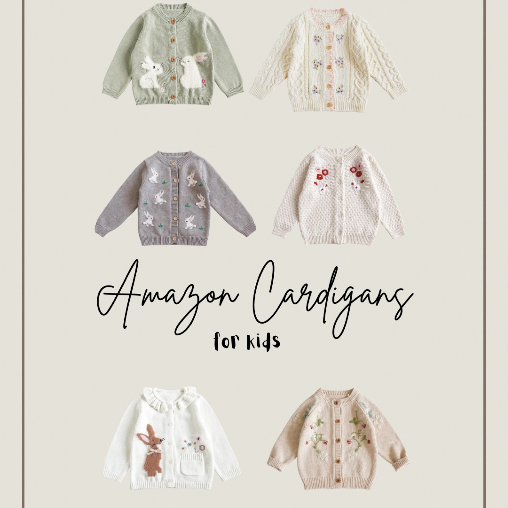 Adorable Amazon cardigans for kids. 

#LTKkids #LTKSeasonal #LTKbaby