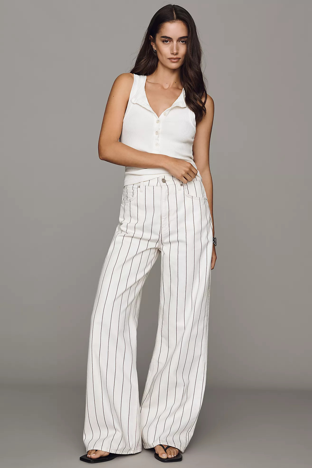 Reformation Cary High-Rise Slouchy Wide-Leg Jeans | Anthropologie (US)