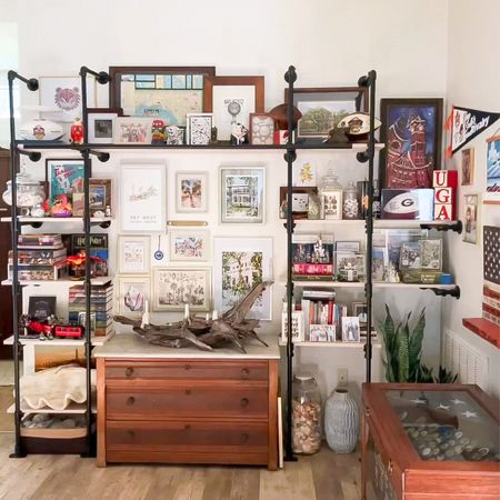 The perfect DIY shelving to showcase all our treasures 🛠️

#LTKhome #LTKstyletip
