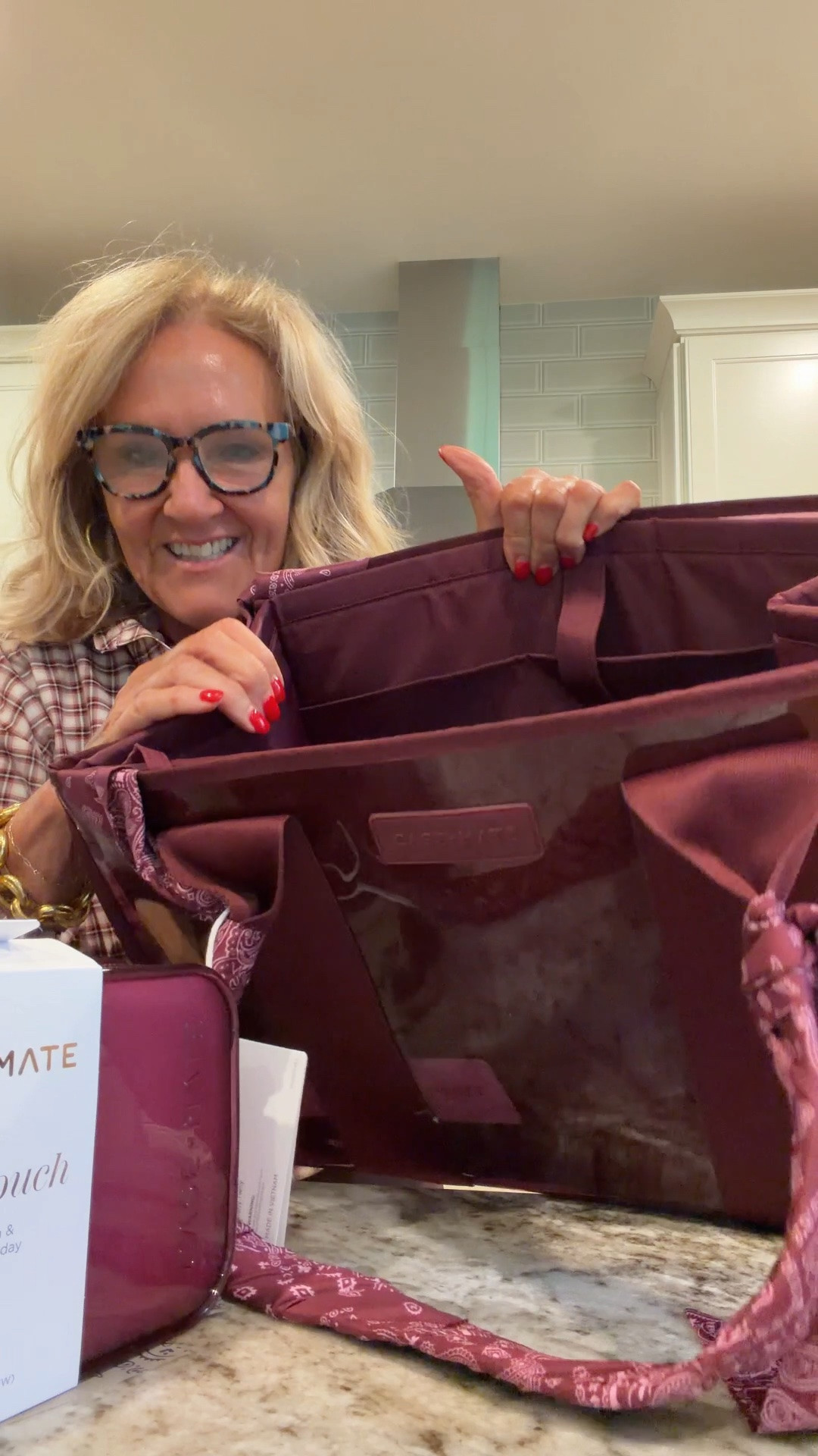 New jelly tote from casemate! Use code NANETTE20 20% off 
We brought several to Nantucket and used them for everything from towels to lunches to beach toys and just packing! 

My blouse size small 
I’m wearing the Ruti  brown pants but I’ll link a few other favorite brown jeans and pants.

#LTKOver40 #LTKTravel #LTKHome