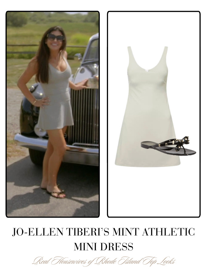 Jo-Ellen Tiberi's Mint Athletic Dress 

 
