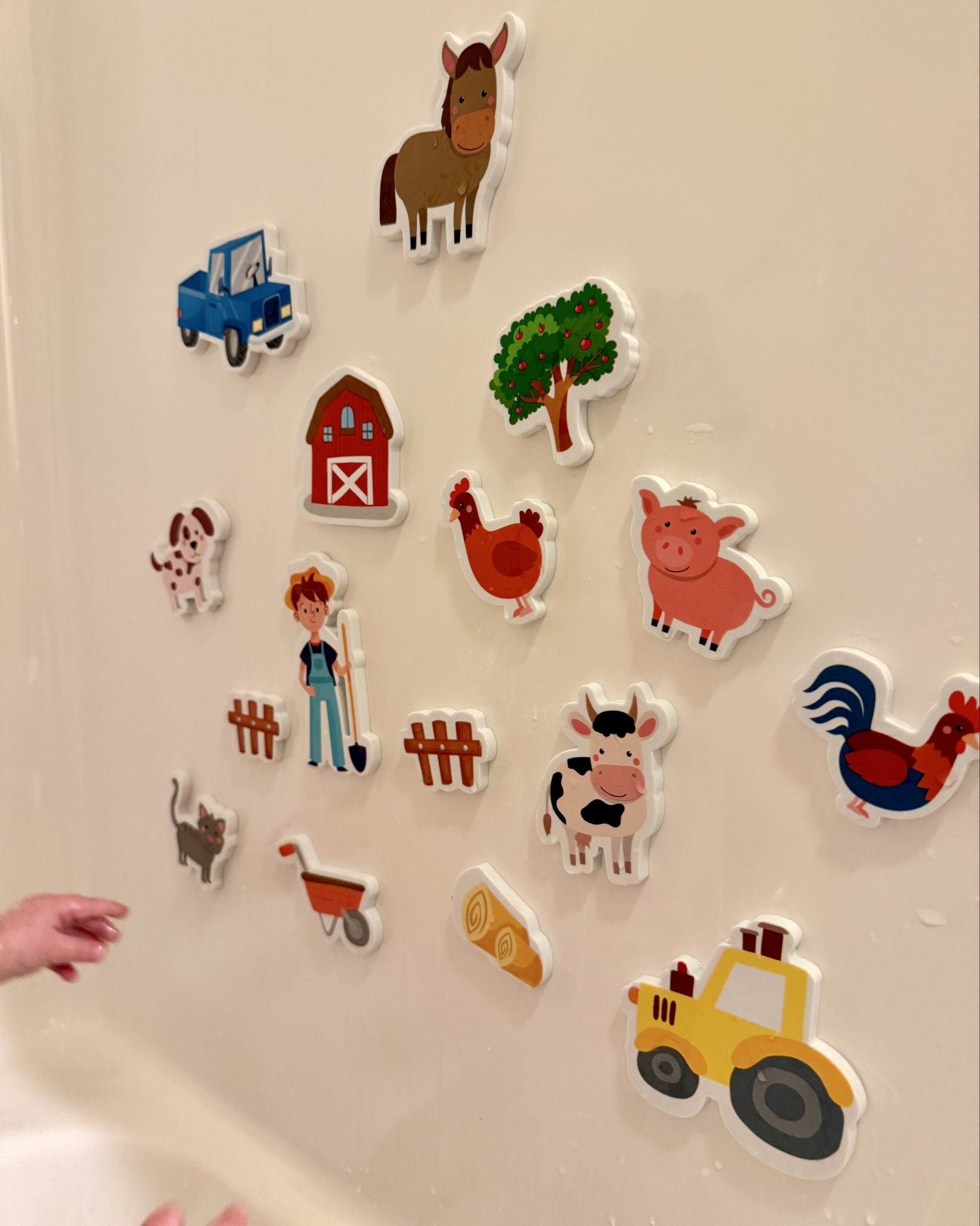 These have been such a hit at our house lately 🛁🚜

My 1, 4, and 6 year old are all obsessed with these Farm Bath Time stickers. It keeps everyone entertained in the tub and I’ve even been using them to work on word recognition and simple vocabulary with my youngest.

Fun + learning + an easier bedtime routine? Total mom win. Linked them here! 🤍

#LTKbaby #LTKkids