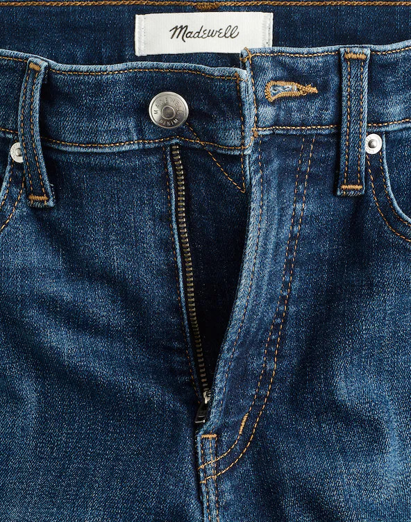 The Straight Jean in Super Stretch Denim | Madewell