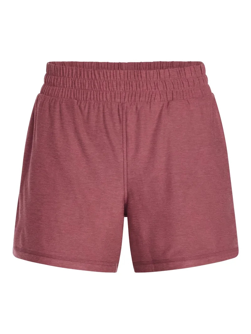 Athletic Works Women's and Women\u2019s Plus ButterCore Soft Performance Gym Shorts, Available in... | Walmart (US)