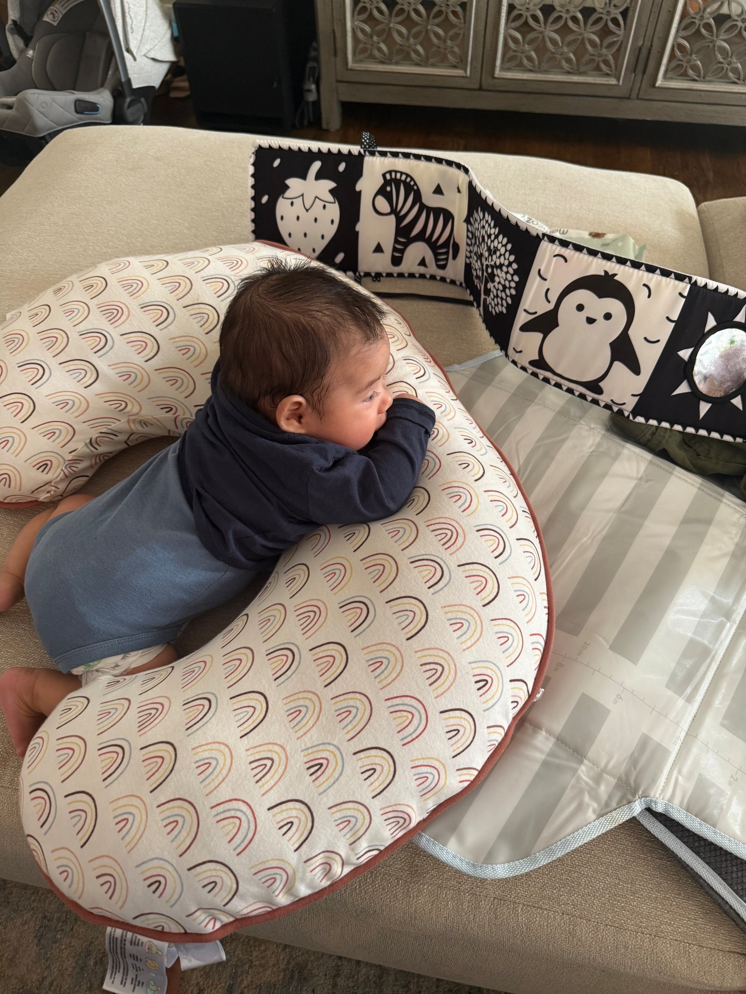 Tummy time essentials! 🥲 baby boy is growing so fast! 

#LTKFamily #LTKBaby #LTKKids