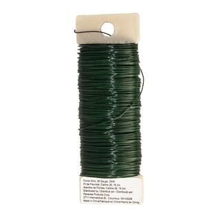 Panacea™ Green Floral Wire, 26 Gauge | Michaels Stores