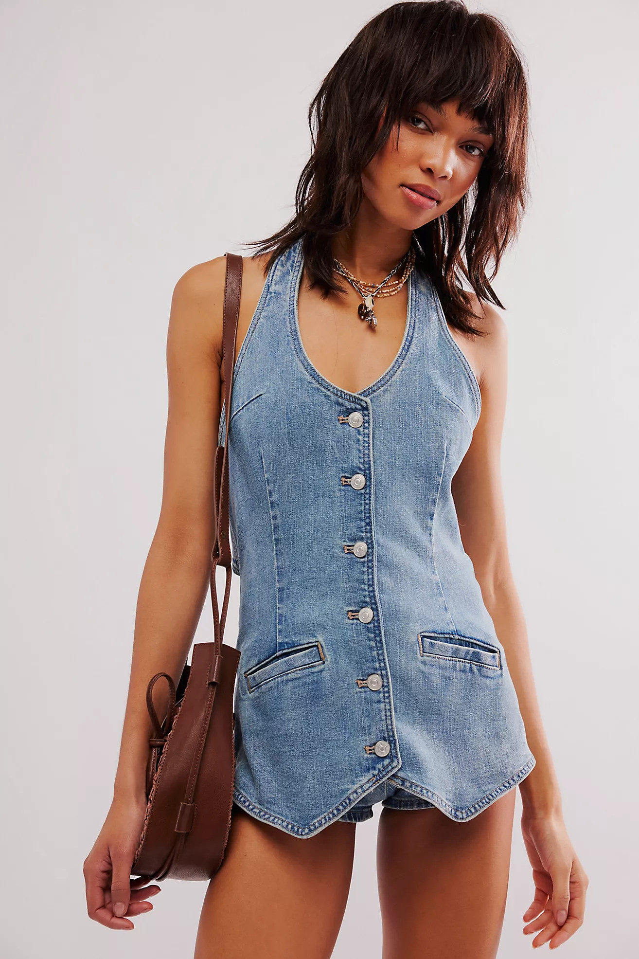 We The Free Counter Culture Micro Playsuit | Free People (Global - UK&FR Excluded)